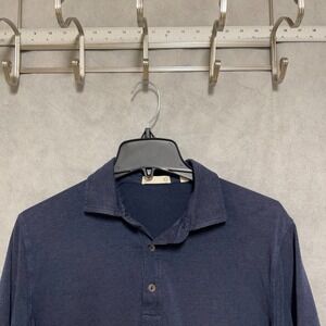Tasc Polo Shirt Men's M Blue Performance Golf Active Versatile Hybrid Academia